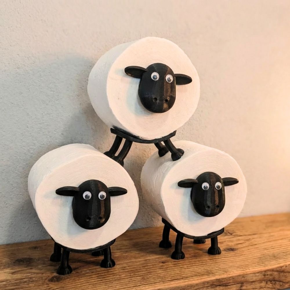 Lunaki | Tommy das Schaf | Toilettenpapierhalter