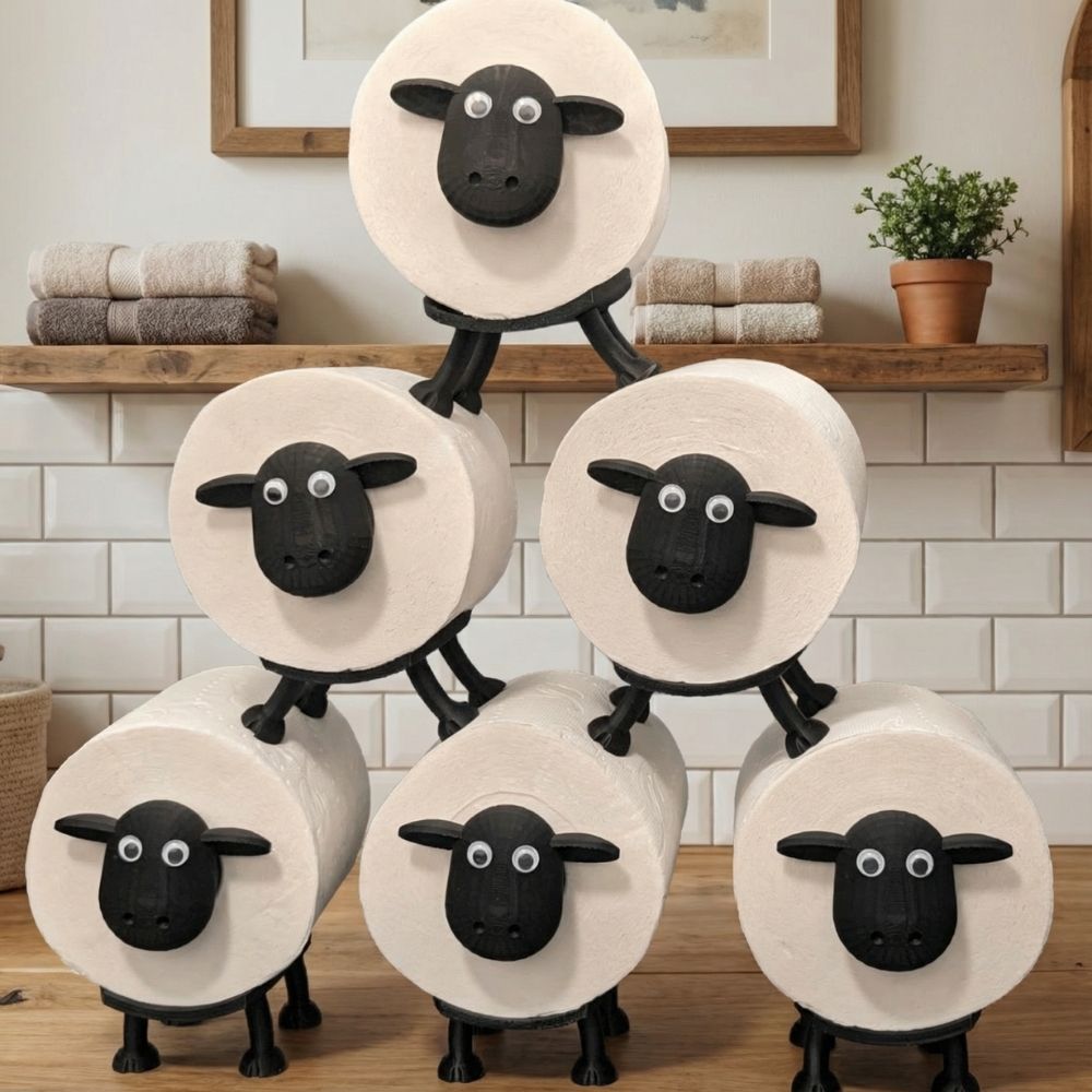 Lunaki | Tommy das Schaf | Toilettenpapierhalter