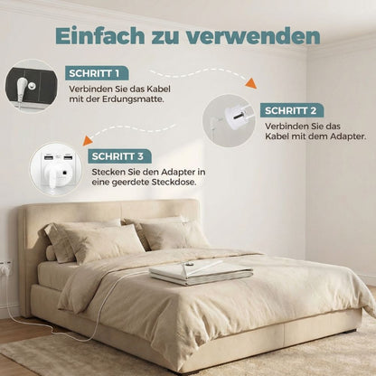 Lunaki | Erdungs-Unterlegdecke für natürliche Regeneration