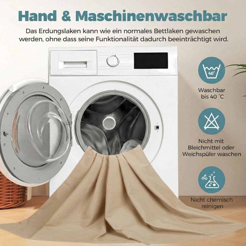 Lunaki | Erdungs-Unterlegdecke für natürliche Regeneration