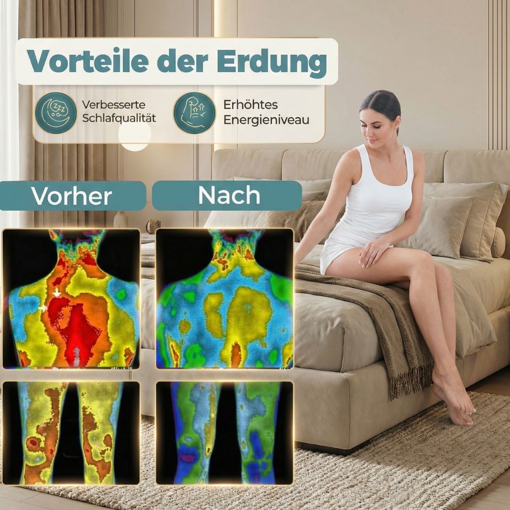 Lunaki | Erdungs-Unterlegdecke für natürliche Regeneration