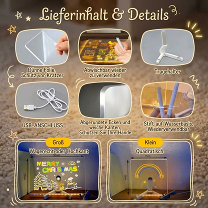 Lunaki | Magisches LED-Zeichenbrett