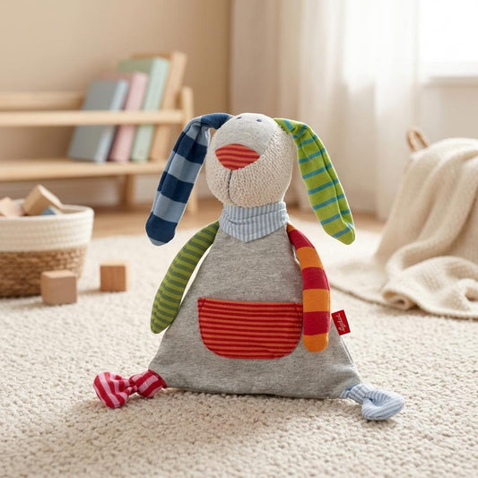 Lunaki | Plüschhase Schmusetuch mit Tasche