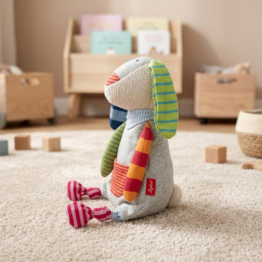 Lunaki | Plüschhase Schmusetuch mit Tasche