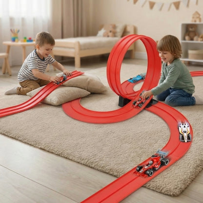 Lunaki | Flexibles Rennstrecken Set mit Autos