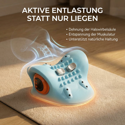 Lunaki | 5-in-1 Nacken-Stretcher mit Wärme & EMS